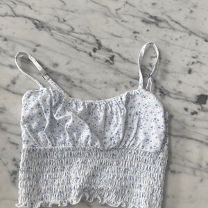 Hollister Blue Floral Camisole